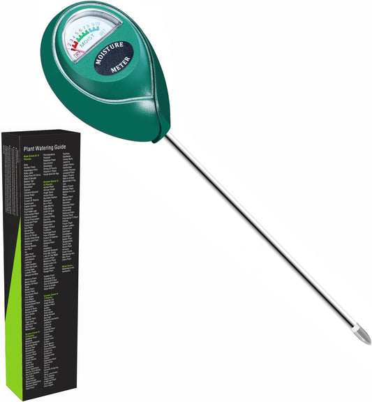 Soil Moisture Meter, Plant Water Monitor, Hygrometer Sensor for Gardening, Farming